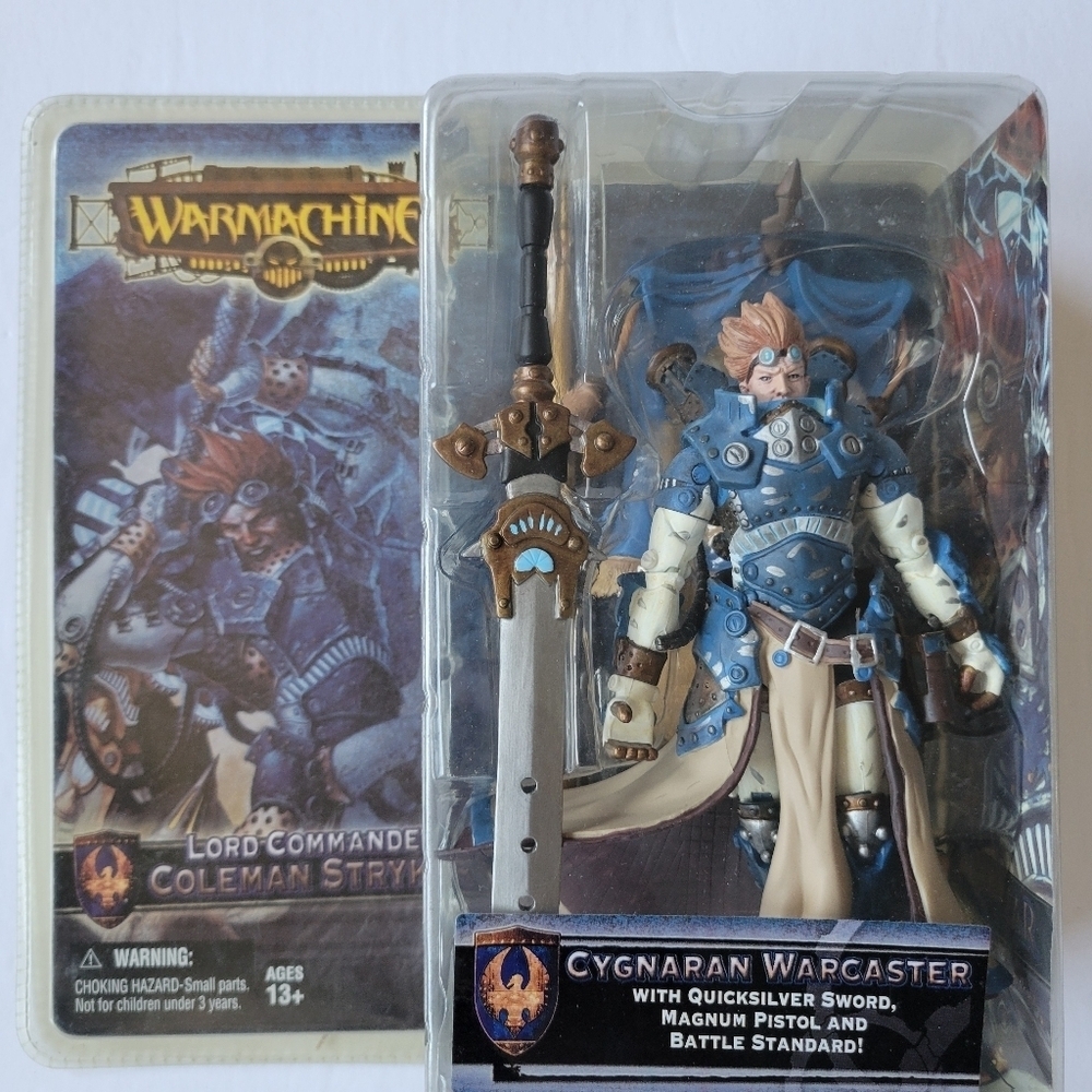 WARMACHINE LORD COMMANDER STRYKER ACTION FIGURE.